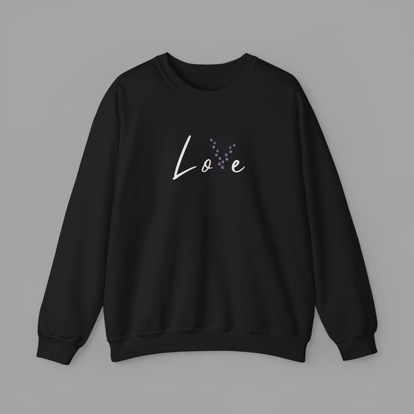 Love Paw Print - Sweatshirt (4 Colour Options)