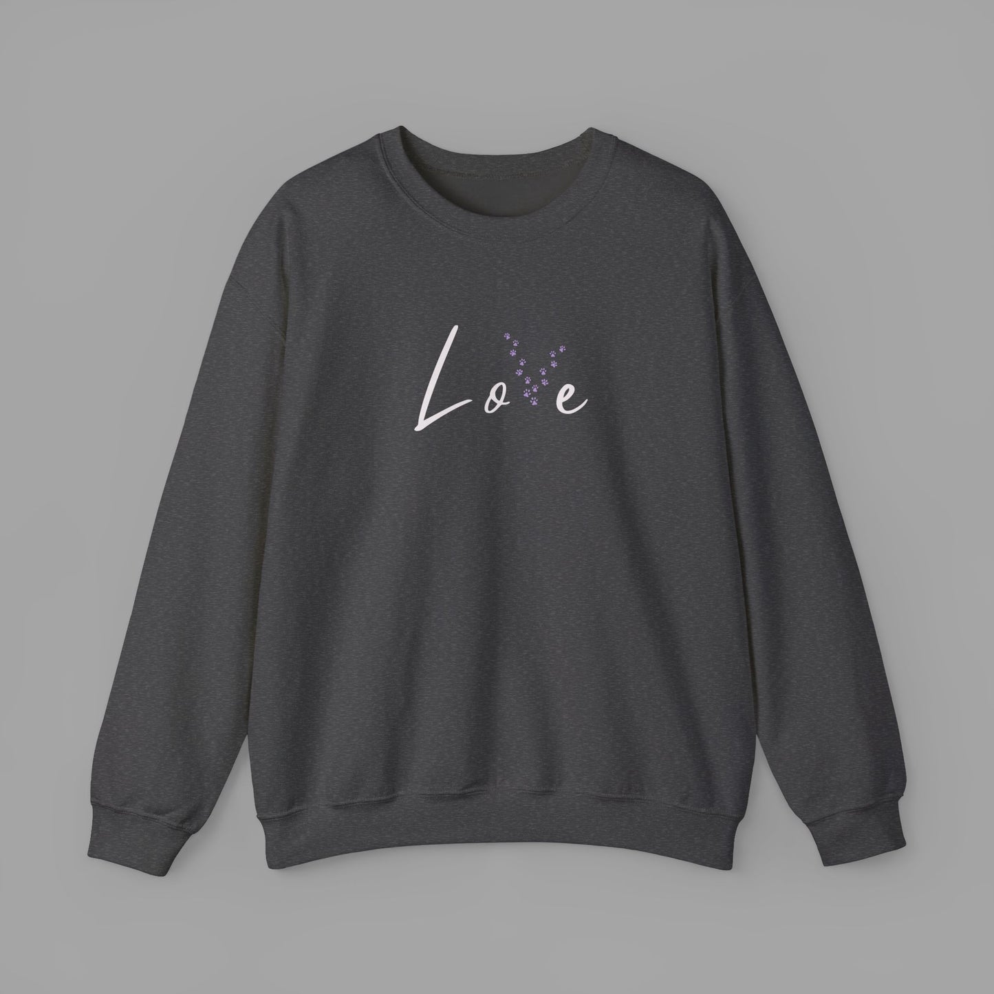 Love Paw Print - Sweatshirt (4 Colour Options)