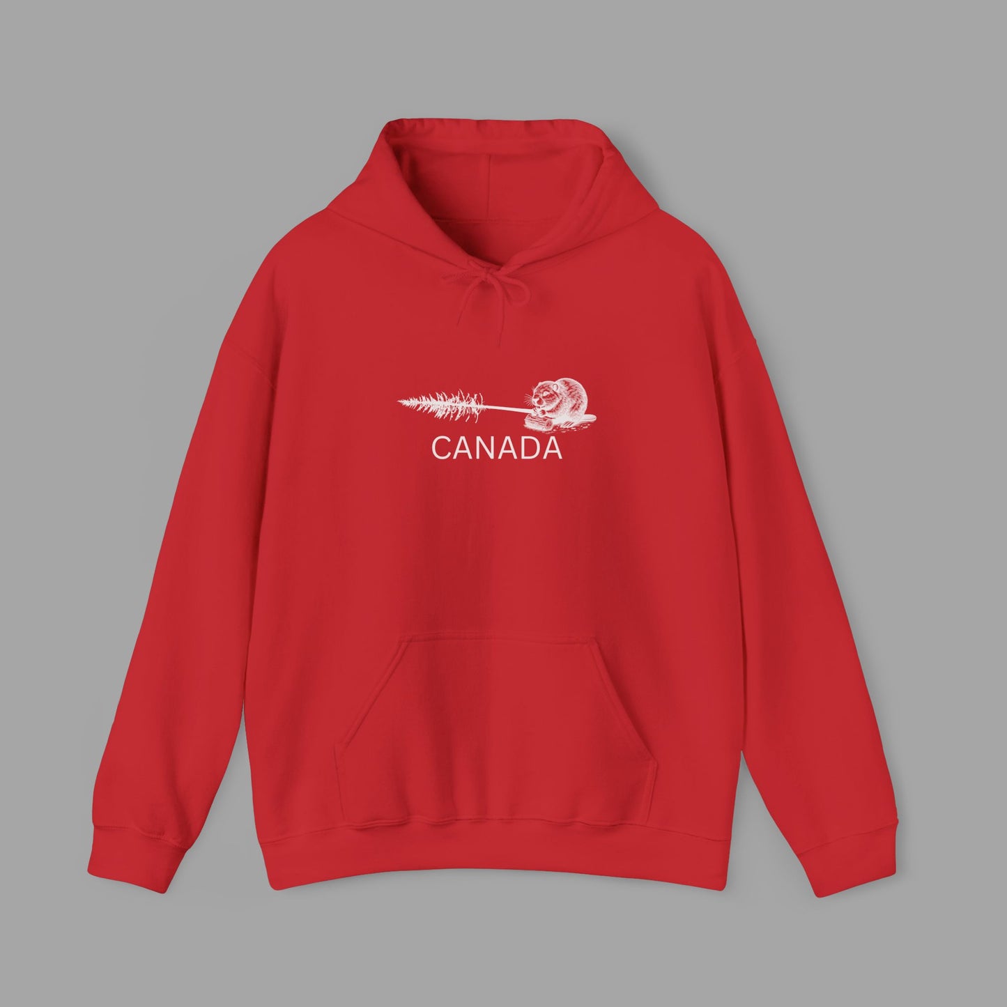Canada Beaver Tree - Hoodie (5 Colour Options)