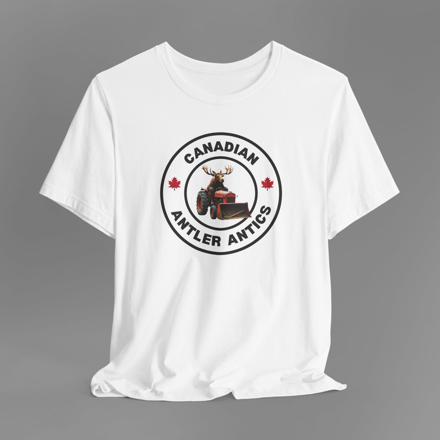 Canadian Antler Antics - T-Shirt (5 Colour Options)