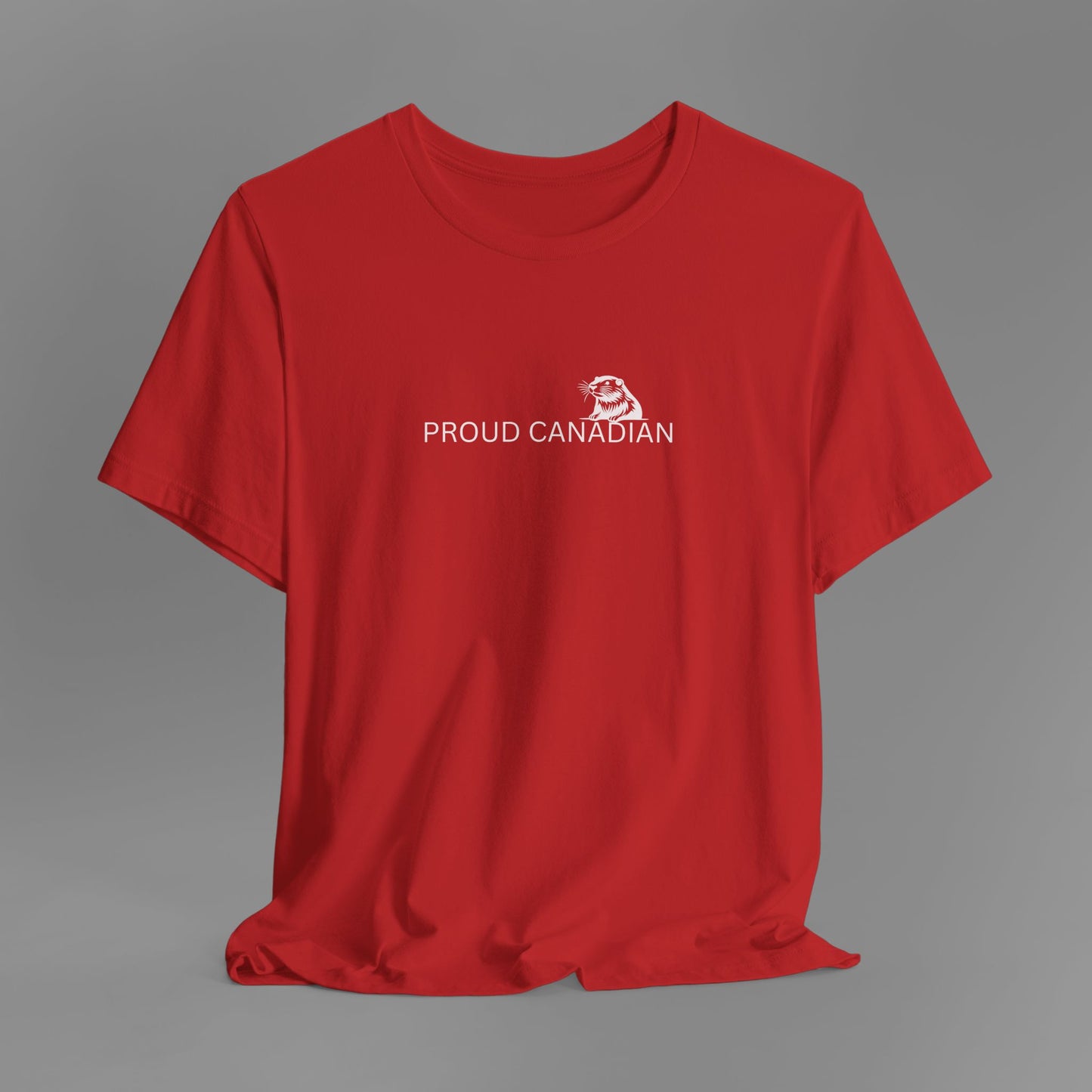 Proud Canadian Beaver - T-Shirt (5 Colour Options)