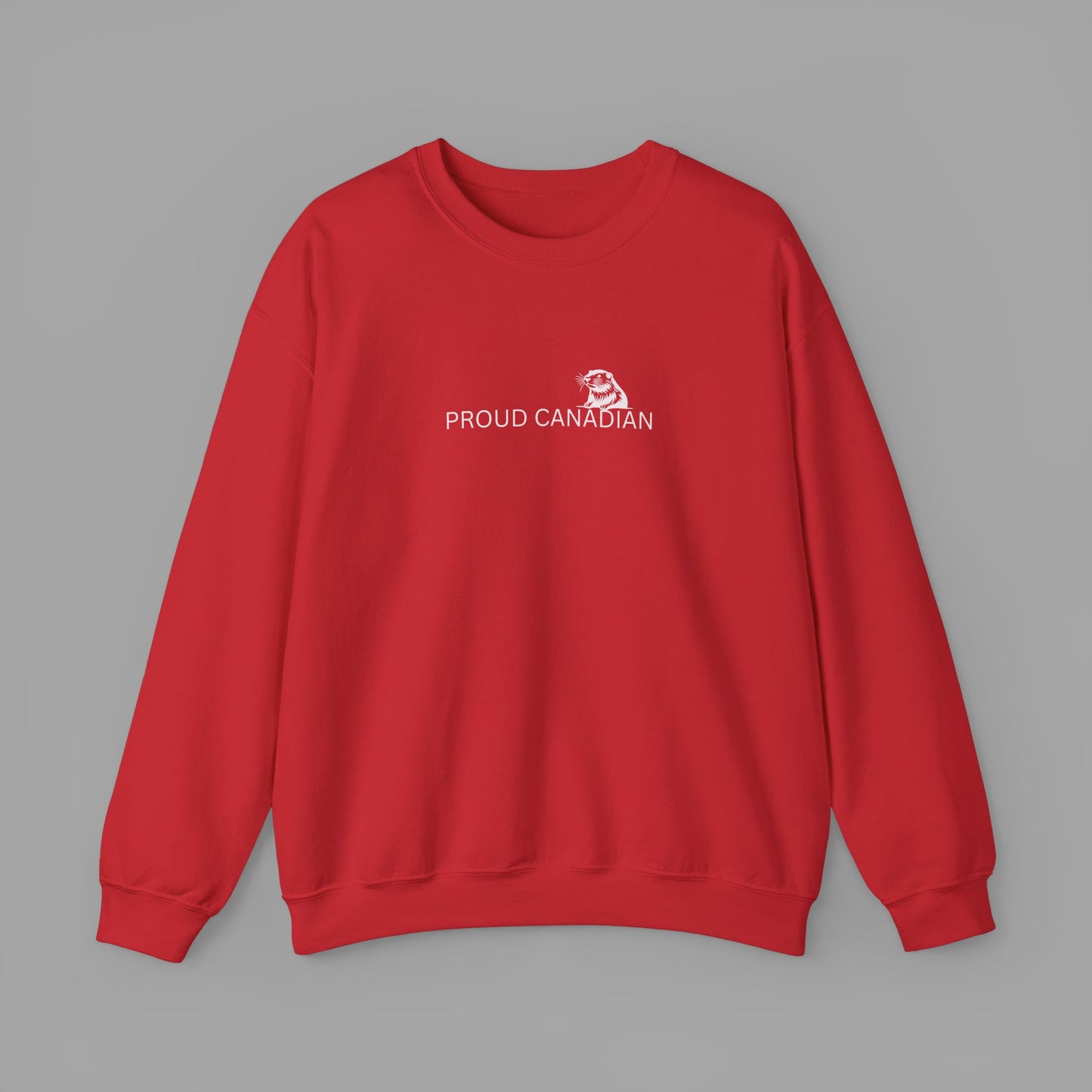 Proud Canadian Beaver - Sweatshirt (5 Colour Options)