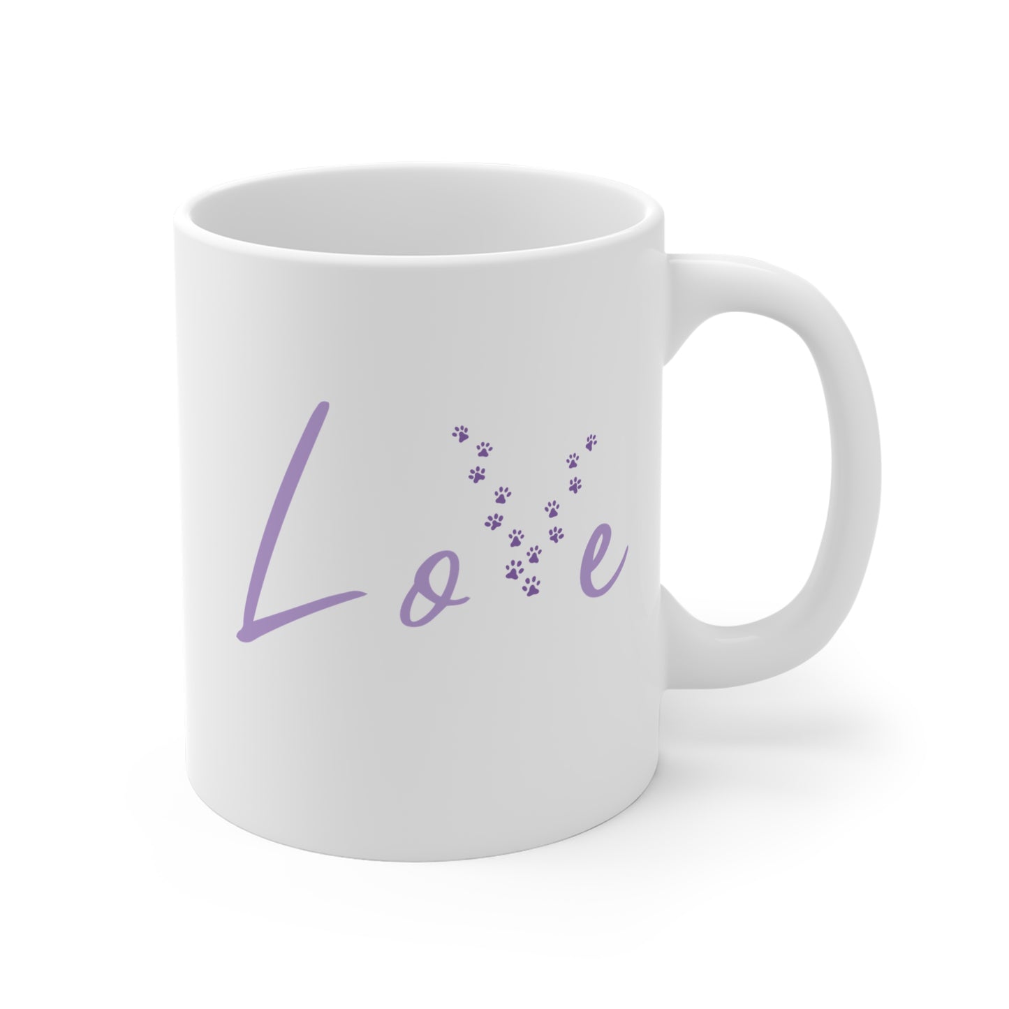 Love  Paw Print - Mug