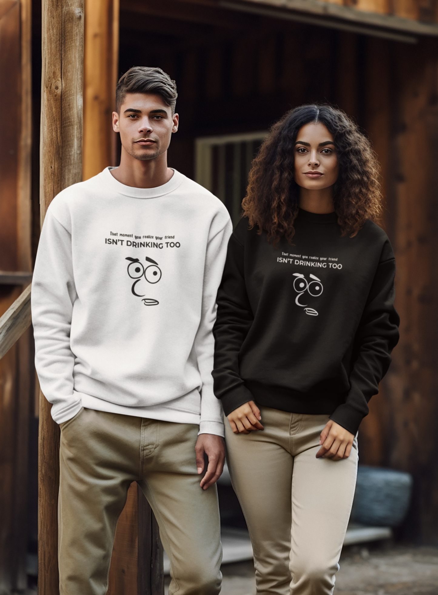 Drinking - Sweatshirt (5 Colour Options)