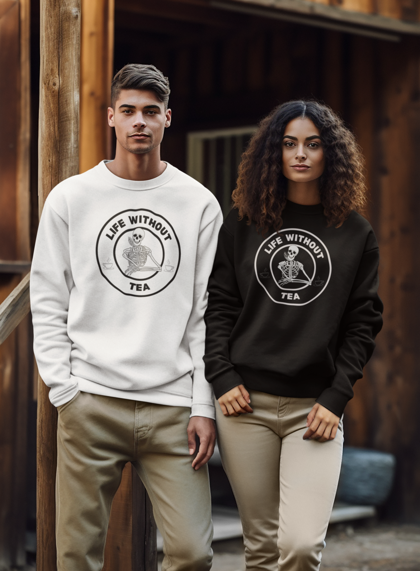 Life Without Tea - Sweatshirt (5 Colour Options)