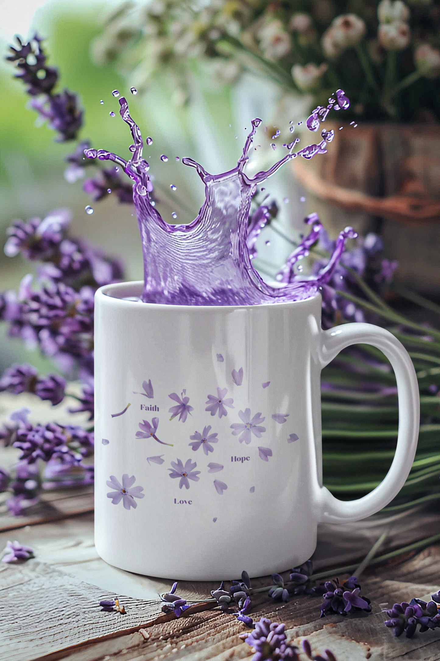 Faith Hope Love - Mug