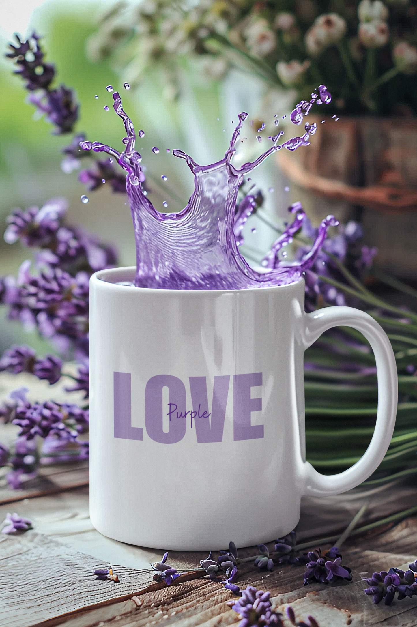 Love Purple - Mug