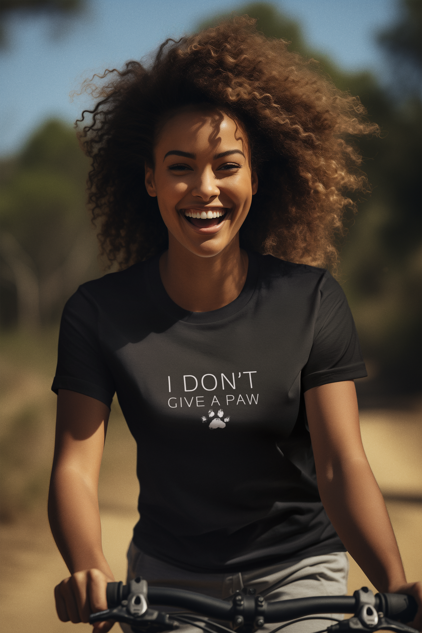 I Don't Give A Paw T-Shirt (5 Colour Options)
