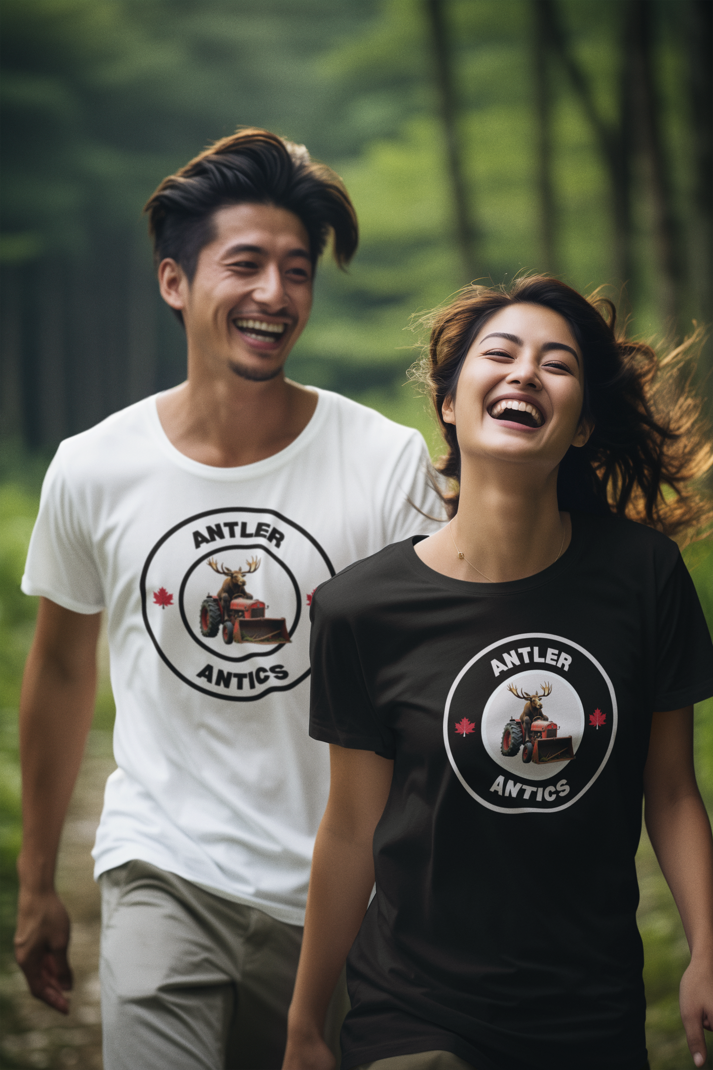 Antler Antics T-Shirt (4 Colour Options)